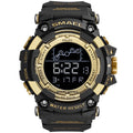 SMAEL Mens Watch Military Waterproof Sport WristWatch Digital Stopwatches For Men 1802 Military Electronic Watches Male Clock