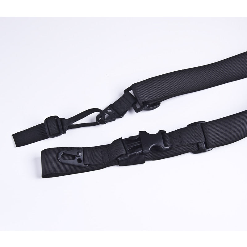 Tactical Gun Sling 3 Point Bungee Airsoft Rifle Strapping Belt Military Shooting Hunting Accessories Three Point Gun Strap