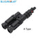 IP67 2 to 1 T Branch PV Connector TUV approved FFM or MMF 100% PP0  2.5mm sq~6.0mm TF0168