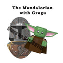 Mandalorian Building Blocks Jango Boba Fett Grogu Baby Yoda Pre Vizsla Bo-Katan Din Djarin Sabine Wren Brick Figure Toy