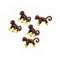 Animals Figures Dinosaurs Tiger Shark Wolf Monkey Giraffe Dinosaur Figure Model Building Blocks Toys for Children Kids Gifts