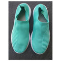 Women Flats Shoes Plus Size 43 Breathable Mesh Platform Sneakers Women Slip on Soft Ladies Casual Shoes Woman Knit Sock Flats 36