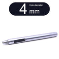 Round Punch Hollow Punch Steel Chisel Leather Puncher Cutting Tool for Belts, Metal Gaskets, Leather, Canvas (0.5mm To 60mm)