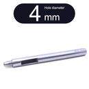 Round Punch Hollow Punch Steel Chisel Leather Puncher Cutting Tool for Belts, Metal Gaskets, Leather, Canvas (0.5mm To 60mm)