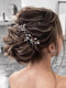 Women Rhinestone Hair Vine Fashion Hair Jewelry Handmade Prom Hair Ornaments Wedding Bridal Hair Accessories for Party Hairband