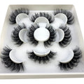 2022 New 5 pairs natural false eyelashes fake lashes long makeup 3d mink lashes eyelash extension mink eyelashes short eyelashes