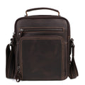 JOYIR New Genuine Leather Men Vintage Handbags Small Flap Men&#39;s Shoulder Bag Casual Office Messenger Bags Fashion Crossbody Bag