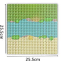 32x32 32x16 Dots Classic Base Plates Blocks Small Size DIY Bricks Baseplates ABS Plastic Assembly Plate Blocks For Children Kids