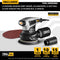 DEKO 280W/320W/350W Random Orbit Sander with 8 Hole 125mm Sandpaper and Variable Speed Sander Power Tools (DKSD28Q1)