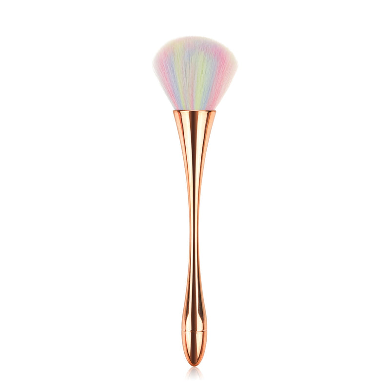 Rose Gold Powder Blush Brush Professional Make Up Brush Large Cosmetic Face Cont Cosmetic Face Cont brocha colorete Make Up Tool