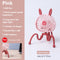 500mAh Stroller Fan Personal Portable Desk Handheld Baby Bed Car Seat Fan USB Rechargeable Fan Mini Stroller Accessories