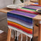 Boho Ethnic Style Beach Blanket Beach Towel Tassels Throw Rug Mexican Style Blankets Picnic Blanket Handmade Striped Tablecloth
