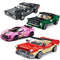 Racing Car City Speed Champions Sports Model Building Blocks DIY Bricks Kids Toy Classic Rally Super Racers Vehicle f1 technique