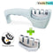 Knife Sharpener 4 in 1 Diamond Coated&amp;Fine Rod Knife Shears and Scissors Sharpening stone System Stainless Steel Blades