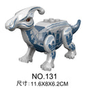 Jurassic Dinosaur Building Blocks Toys Park Compatible Major Brand Gifts Simulation Animal Rex Raptor Ankylosaur Christmas Gifts