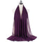 72*175cm Hijab Chiffon 2021 Maxi Big Size Scarf For Muslim Women Headscarf Ladies Headwraps Pashmina Hijab Muslim Fashion Islam