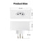 AVATTO  Tuya WiFi Smart Plug , 16A Brazil Standard Smart Life APP Remote Smart Socket Voice Works for Google Home, Alexa Echo
