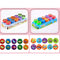 10pcs Assorted Stamps for Kids Self-ink Stamps Children Toy Stamps Smiley Face Seal Scrapbooking DIY Painting Photo Album Decor