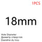 Punching Leather Hole Punch Round Steel Leather Craft Hollow Hole Punch 1mm-30mm for Metal Gaskets Leather Plastic Rubber