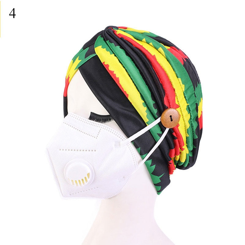 Fashion Muslim Turban Scarf For Women Islamic Inner Hijab Caps Twisted Arab wrap Head Wraps Musulman Turbante Mujer