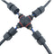 IP68 Waterproof Connector 2 Pin 3 Pin 4 Pin 5 Pin Electrical Terminal Adapter Wire Connector Screw Pin connector LED Light