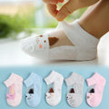 Baby Socks 5Pairs/lot 0-5Y Infant Baby Socks for Girls Cotton Mesh Cute Newborn Boy Toddler Socks Baby Clothes Accessories