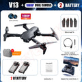 2022 NEW V13 Mini Drone 4k HD Camera WiFi Fpv Drones Dual Camera Foldable Quadcopter Real-time transmission Helicopter Toys