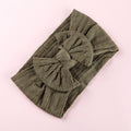 32 Colors Cable Bow Baby Headband for Child Bowknot Headwear Cables Turban for Kids Elastic Headwrap Baby Hair Accessories