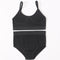 Seamless Women Bra Briefs Set Push Up Bra Crop Top High Waist Panties Sexy Lingerie Set Low Back Bralette Fitness Underwear Set