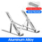 MC N3 Portable Laptop Stand Aluminium Foldable Stand Compatible with 10 to 15.6 Inches Laptops For Macbook Lenovo DELL