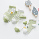 5Pairs/lot 0-3Y Infant Baby Socks Baby Socks for Boys Girls Cotton Mesh Newborn Toddler First Walkers Baby Clothes Accessories
