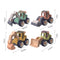 Creative Minuature Truck Loading Unloading Plastic DIY Truck ToyAssembly Engineering Car Set Kids Educational Toy For Boy  Gifts