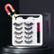 3/5/7Pairs Magnetic Eyelashes False Lashes Repeated Use Eyelashes Waterproof Liquid Eyeliner With Tweezer Makeup Set