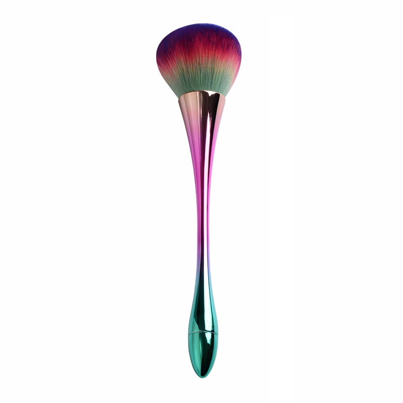 Rose Gold Powder Blush Brush Professional Make Up Brush Large Cosmetic Face Cont Cosmetic Face Cont brocha colorete Make Up Tool