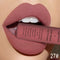 QIBEST Brand 34 Colors Liquid Lipstick Waterproof Matte Nude Lipstick Pigment Red Long Lasting Lip Gloss Women Makeup Lipgloss