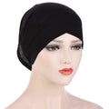 2022 Women Solid color Under Scarf Cap turban femme musulman Ready to wear hijab cap female headscarf bonnet muslim inner hijabs
