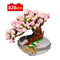 Mini Sakura Tree House Build Block City Street View Cherry Blossom Model Building Blocks DIY Toys for Children toy toy FOR GIFT