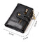 2021 New Men Wallets Name Customized PU Leather Short Card Holder Chain Men Purse High Quality Brand Male wallet