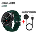 New 2021 Zeblaze Stratos Sports Smart Watch gps GPS GLONASS GALILEO Heart Rate SpO2 VO2max Stress 25 days Battery Life WR 5 ATM
