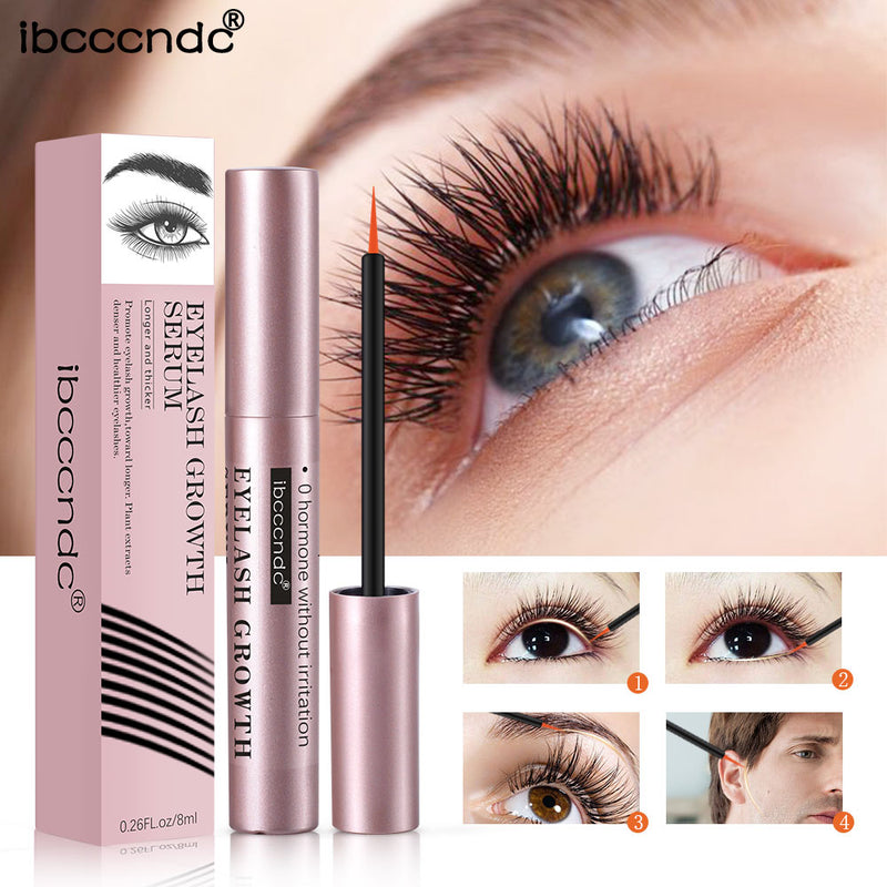 8ml Eyelash Growth Serum Eyelash Enhancer Longer Fuller Thicker Lashes Serum Liquid Eyelashes Lifting Essence Makeup Cosmetic