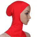 New Fashion Muslim Underscarf Women Veil Hijab Islamic Soft Cotton Solid Color Elastic Comfortable Breathable Casual Turbans