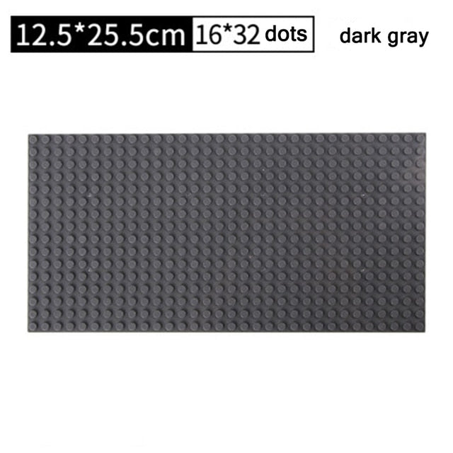 32*32 50*50 Dots Classic Base Plates Blocks DIY Small Size City Road Bricks Baseplates Construction Building Toys For Kids Gifts