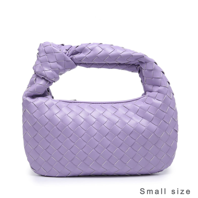 2022 Fashion woven bag luxury designer handbag brand women tote bag lady shoulder bags PU spring bags leather casual handbag