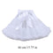 Women Lolita Cosplay Petticoat A-Line Puffy Tutu Skirt Layered Tulle Ballet Dance Pettiskirts Big Bowknot Underskirt
