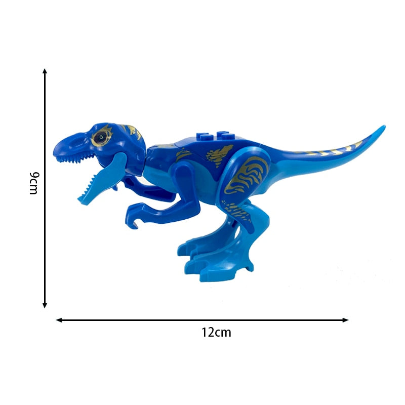 Jurassic Dinosaur Park Indominus Rex DIY Blocks Dinosaurs Tyrannosaurus Rex Tiny Models Building Block Kid Toys Animals Set Gift