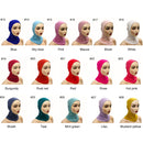 Under Scarf Hijab Cap Muslim Women Veil Turban For Women Muslim Fashion Islam Inner Cap Hijab Jersey Underscaf Caps Hat Ladies