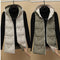 2021 Autumn Winter Two Sides Wear Long Vest Warm Hooded Waistcoat Women Coat Thicken Cotton Padded Female Sleeveless Jacket New