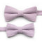 NEW Macarons Solid Color Men Bow Tie Super Soft Suede Classic Shirts Bowtie Bowknot Adult Child Butterfly Cravats For Wedding