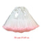Women Lolita Cosplay Petticoat A-Line Puffy Tutu Skirt Layered Tulle Ballet Dance Pettiskirts Big Bowknot Underskirt