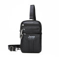 JEEP BULUO Multi-function Small Sling Chest Bag Legs Waist Bag For Man New Fashion Casual Crossbody Men Messenger Bags
